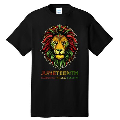 1865 Juneteenth Celebrate African American Freedom Day Tall T-Shirt