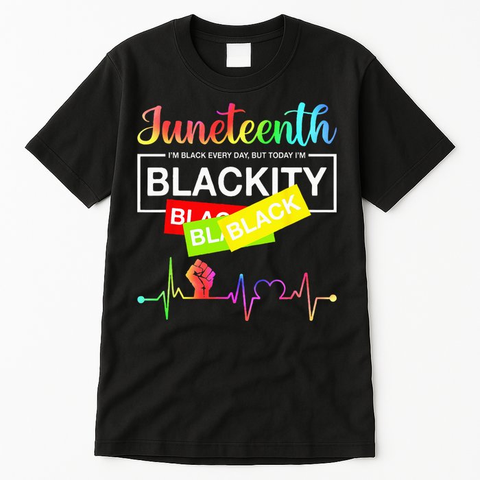 1865 Juneteenth Celebrate African American Freedom Day Tall T-Shirt