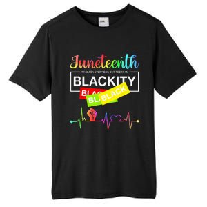 1865 Juneteenth Celebrate African American Freedom Day Tall Fusion ChromaSoft Performance T-Shirt