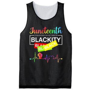 1865 Juneteenth Celebrate African American Freedom Day Mesh Reversible Basketball Jersey Tank