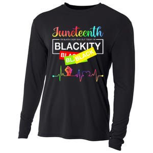 1865 Juneteenth Celebrate African American Freedom Day Cooling Performance Long Sleeve Crew