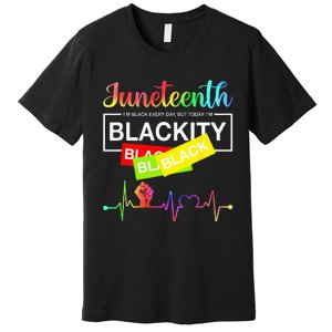 1865 Juneteenth Celebrate African American Freedom Day Premium T-Shirt