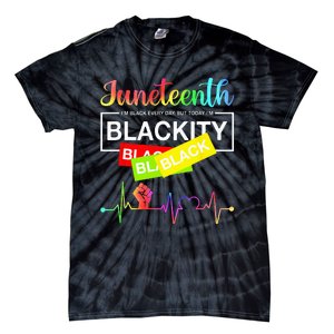 1865 Juneteenth Celebrate African American Freedom Day Tie-Dye T-Shirt