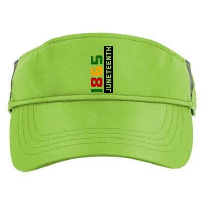 1865 Juneteenth Day Adult Drive Performance Visor