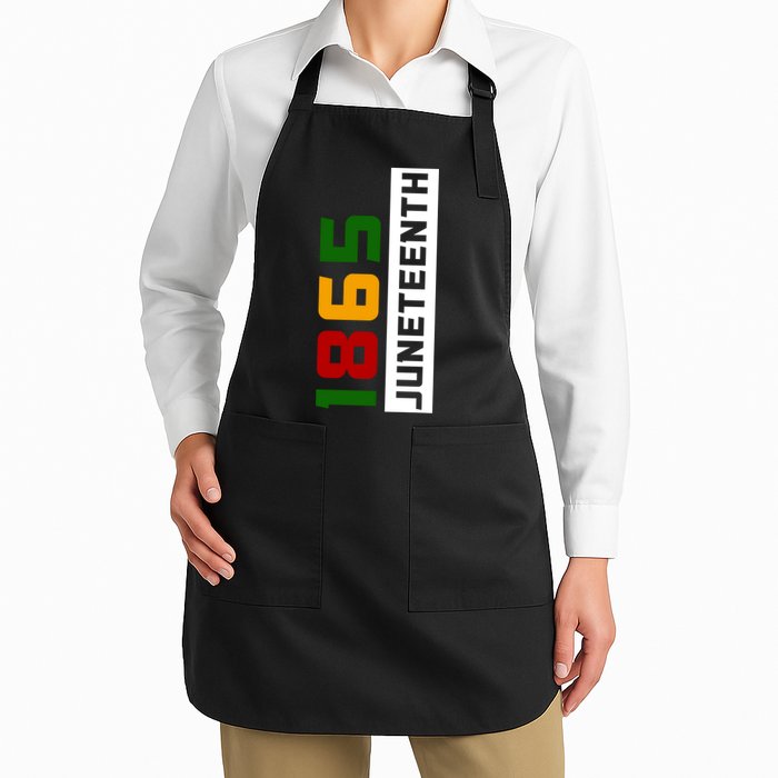 1865 Juneteenth Day Apron