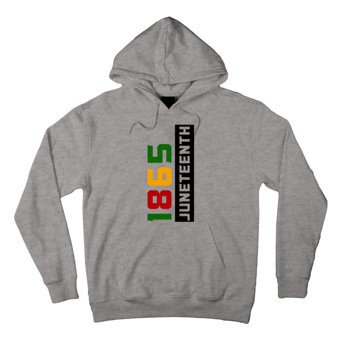 1865 Juneteenth Day Hoodie