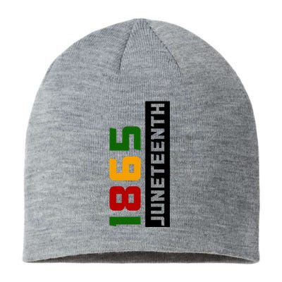 1865 Juneteenth Day Sustainable Beanie