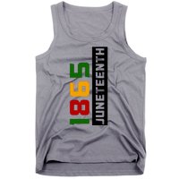 1865 Juneteenth Day Tank Top