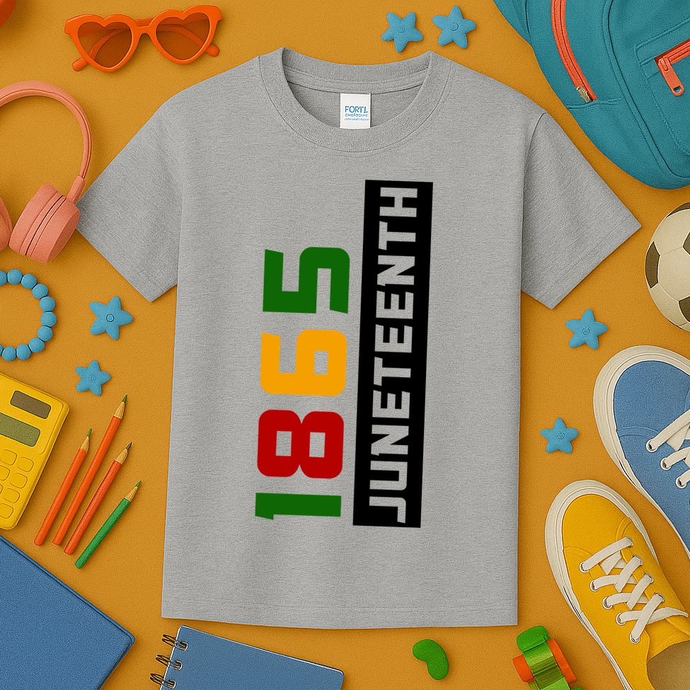 1865 Juneteenth Day Kids T-Shirt
