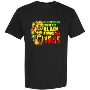 1865 Juneteenth flag with Emancipation Day is great Garment-Dyed Heavyweight T-Shirt