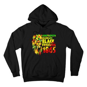 1865 Juneteenth flag with Emancipation Day is great Hoodie