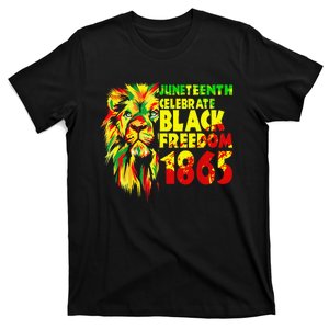 1865 Juneteenth flag with Emancipation Day is great T-Shirt