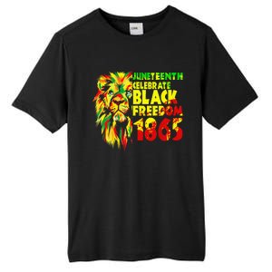 1865 Juneteenth flag with Emancipation Day is great Tall Fusion ChromaSoft Performance T-Shirt