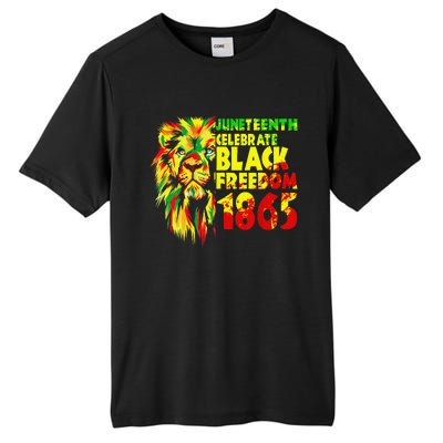 1865 Juneteenth flag with Emancipation Day is great Tall Fusion ChromaSoft Performance T-Shirt