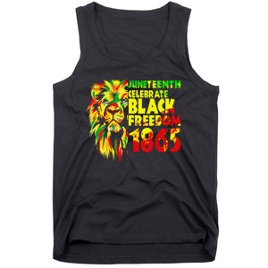 1865 Juneteenth flag with Emancipation Day is great Tank Top