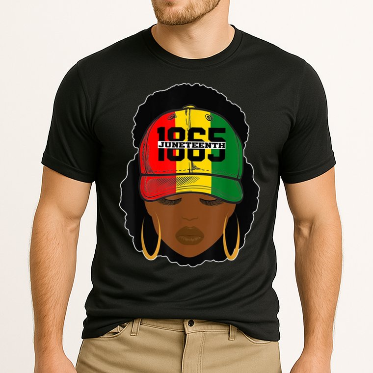 1865 Juneteenth Female Black History Month Cooling Performance Crew T-Shirt