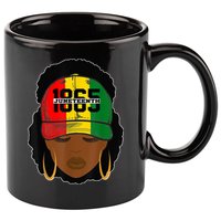 1865 Juneteenth Female Black History Month 11oz C Handle Ceramic Mug