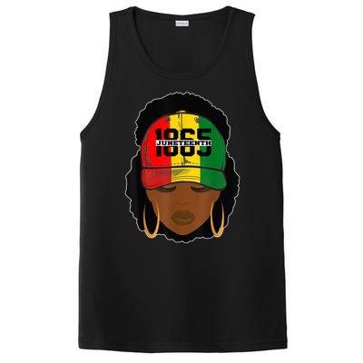 1865 Juneteenth Female Black History Month PosiCharge Competitor Tank