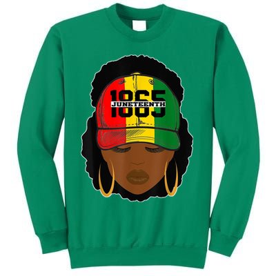 1865 Juneteenth Female Black History Month Sweatshirt