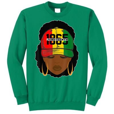 1865 Juneteenth Female Black History Month Sweatshirt