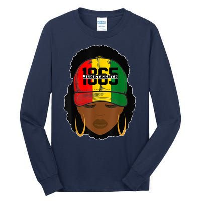 1865 Juneteenth Female Black History Month Tall Long Sleeve T-Shirt