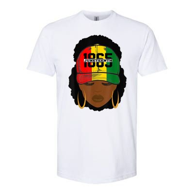 1865 Juneteenth Female Black History Month Softstyle® CVC T-Shirt