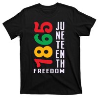 1865 Juneteenth Freedom Celebration Print T-Shirt