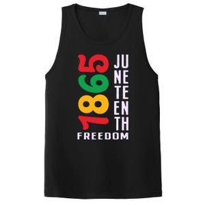 1865 Juneteenth Freedom Celebration Print PosiCharge Competitor Tank