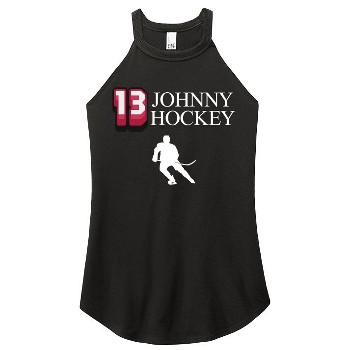 13 Johnny Hockey Cbj Artillery Women's Perfect Tri Rocker Tank