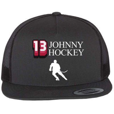 13 Johnny Hockey Cbj Artillery Flat Bill Trucker Hat