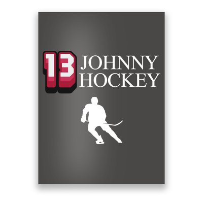 13 Johnny Hockey Cbj Artillery Poster