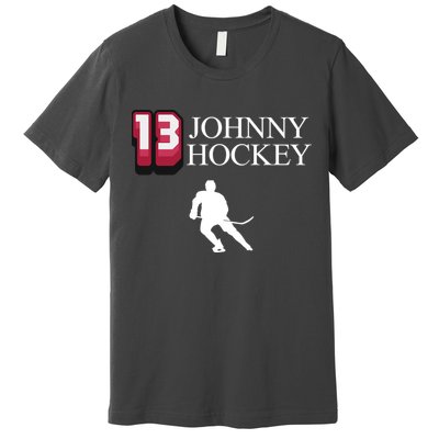 13 Johnny Hockey Cbj Artillery Premium T-Shirt