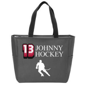 13 Johnny Hockey Cbj Artillery Zip Tote Bag