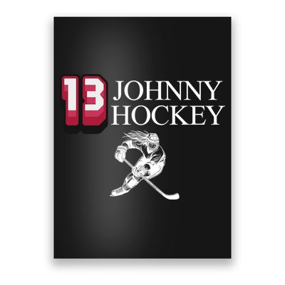 13 Johnny Hockey Cbj Artillery Poster