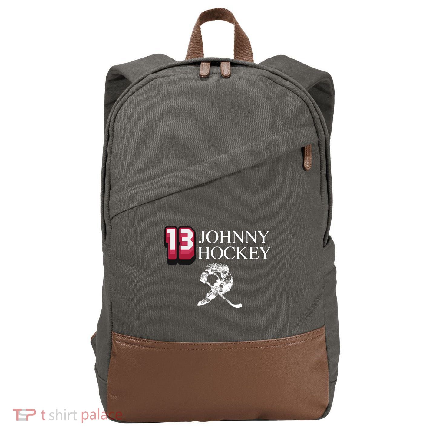 13 Johnny Hockey Cbj Artillery Cotton Canvas Backpack