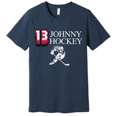 13 Johnny Hockey Cbj Artillery Premium T-Shirt