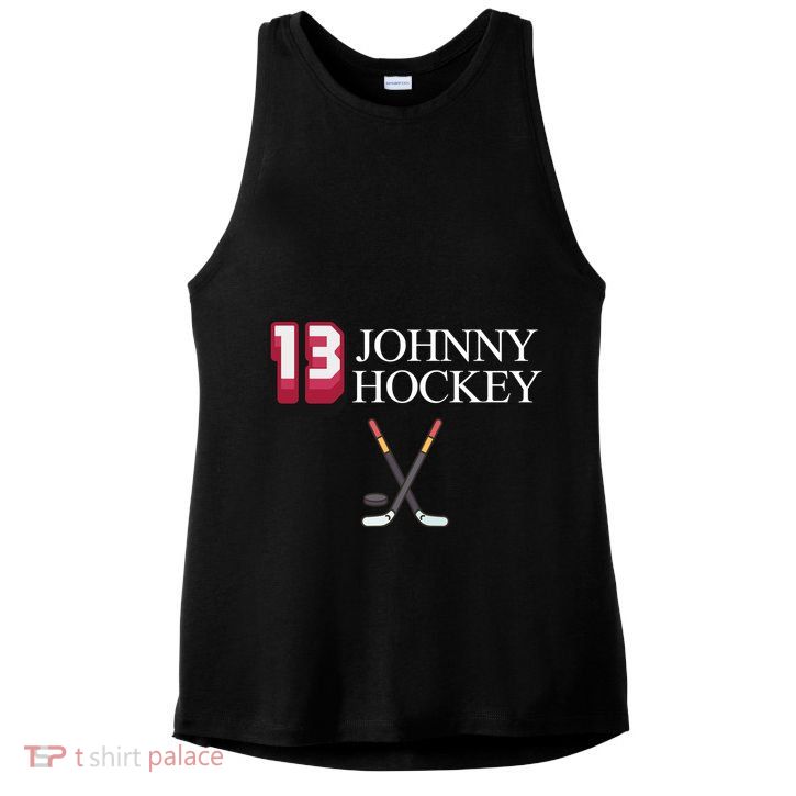 13 Johnny Hockey Cbj Artillery Ladies PosiCharge Tri-Blend Wicking Tank