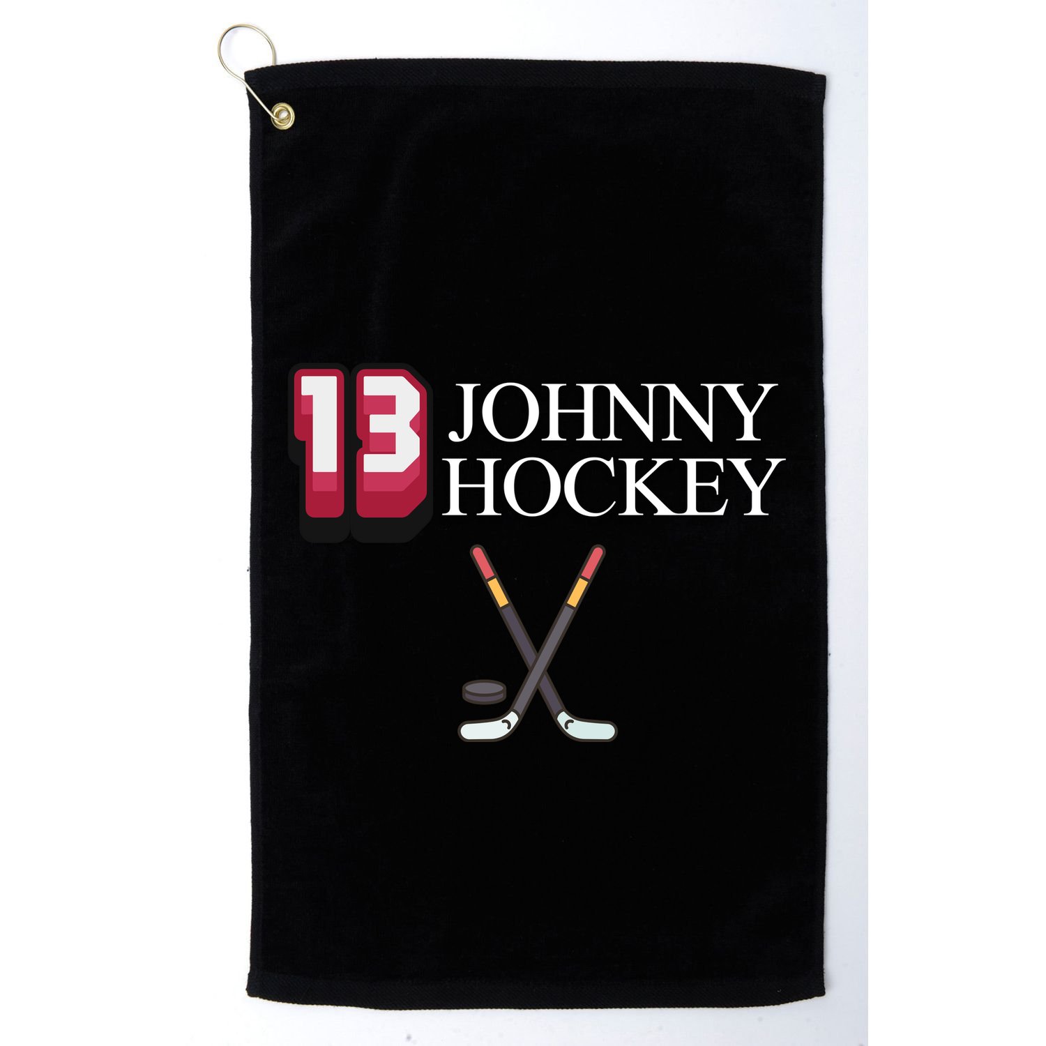 13 Johnny Hockey Cbj Artillery Golf Towel