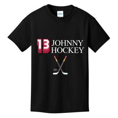 13 Johnny Hockey Cbj Artillery Kids T-Shirt