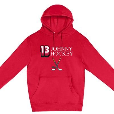 13 Johnny Hockey Cbj Artillery Premium Pullover Hoodie