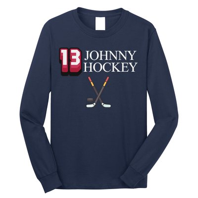 13 Johnny Hockey Cbj Artillery Long Sleeve Shirt