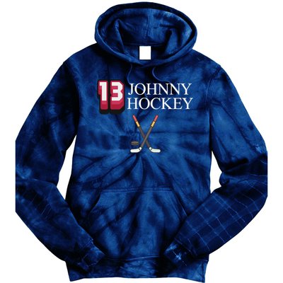 13 Johnny Hockey Cbj Artillery Tie Dye Hoodie