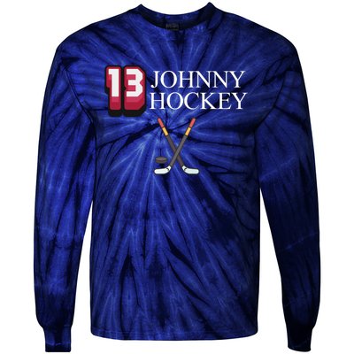 13 Johnny Hockey Cbj Artillery Tie-Dye Long Sleeve Shirt