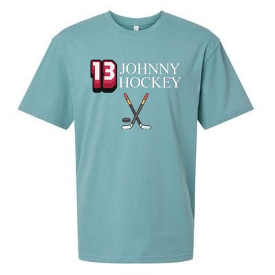 13 Johnny Hockey Cbj Artillery Sueded Cloud Jersey T-Shirt