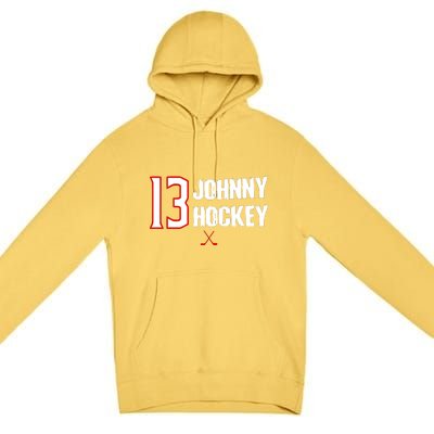 13 Johnny Hockey Cbj Artillery Premium Pullover Hoodie