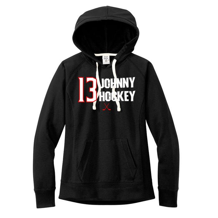 13 Johnny Hockey Cbj Artillery Women's Fleece Hoodie