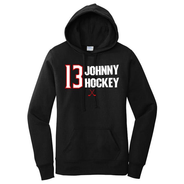 13 Johnny Hockey Cbj Artillery Women's Pullover Hoodie