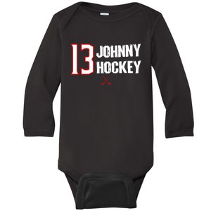 13 Johnny Hockey Cbj Artillery Baby Long Sleeve Bodysuit