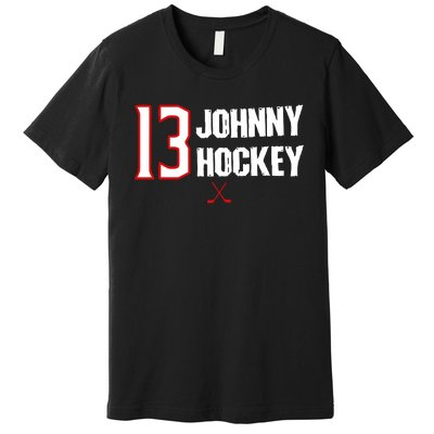 13 Johnny Hockey Cbj Artillery Premium T-Shirt