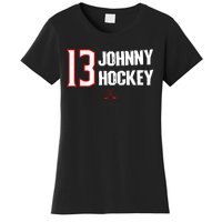 13 Johnny Hockey Cbj Artillery Women's T-Shirt